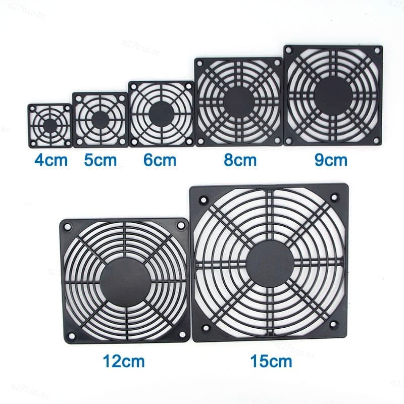 Filtro De Poeira Do Ventilador De Malha PC 4cm 5cm 6cm 8cm 9cm 12cm 15cm Caso À Prova Guarda Grill Protetor Capa Computa