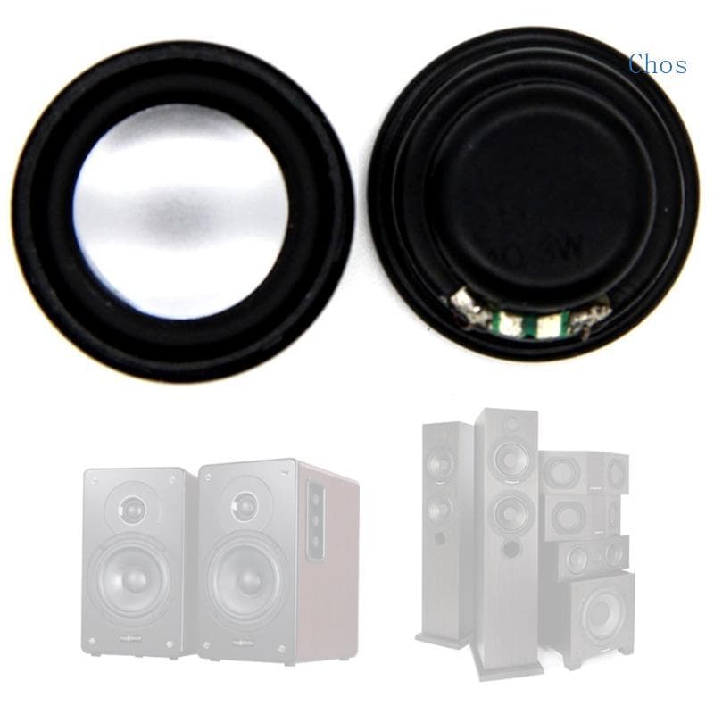 Chos 27mm Áudios Alto-Falante Frequência 4ohm 3W Portátil