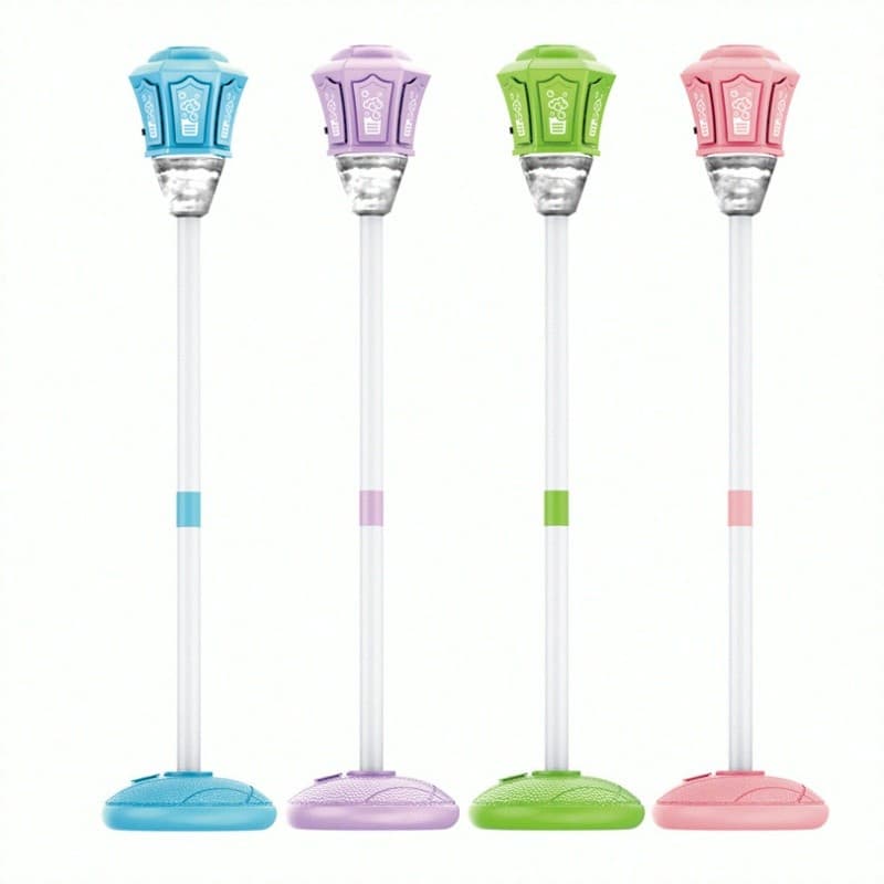 [Fácil de Usar] Máquina de Bolhas com Luzes LED/Música/Automática/Brinquedos para Crianças