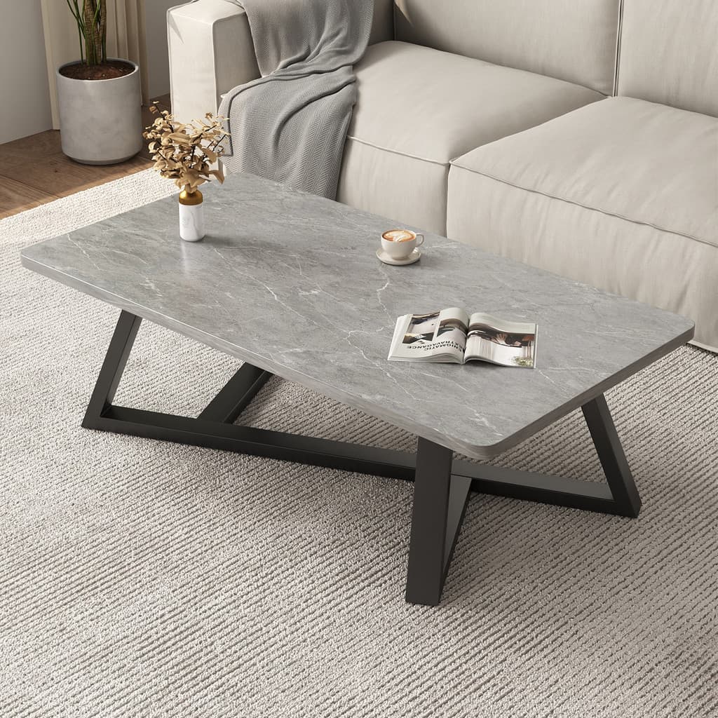 [Novo produto] mesa de centro sala de estar casa pequeno apartamento escritório sofá mesa de chá retangular mesa de cent