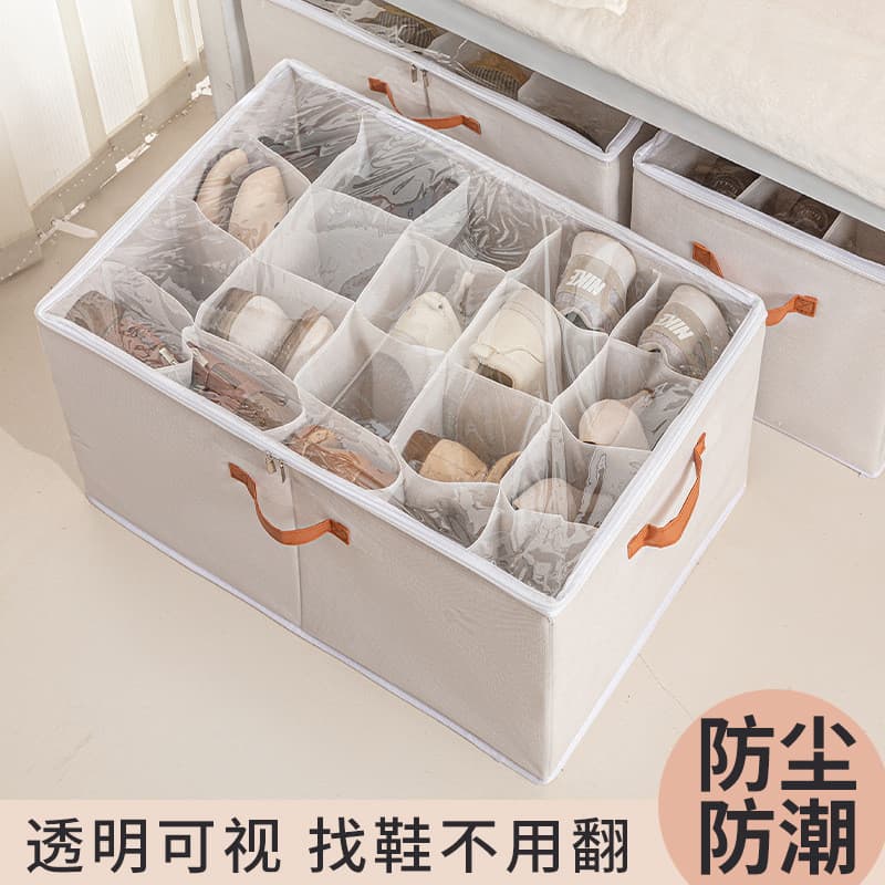 2026 caixa de armazenamento novo estilo sapatos dedicado caixa de sapato prático ferramenta organizador caixa chinelos c