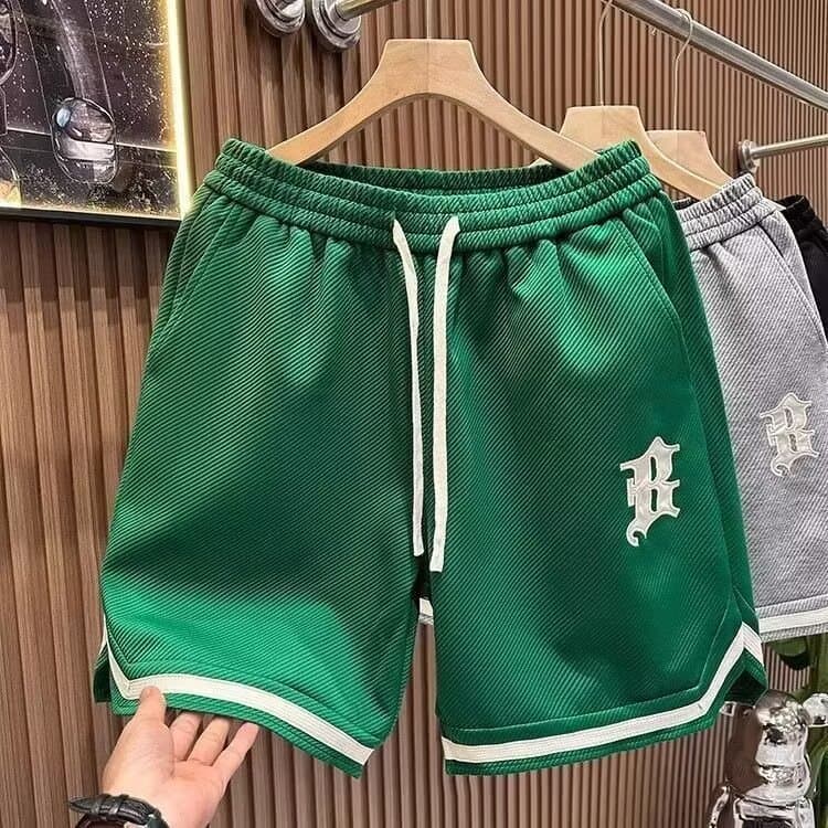 Calções esportivos de basquete estilo americano para homens, nova coleção de verão 2026, marca de moda urbana, calças ca