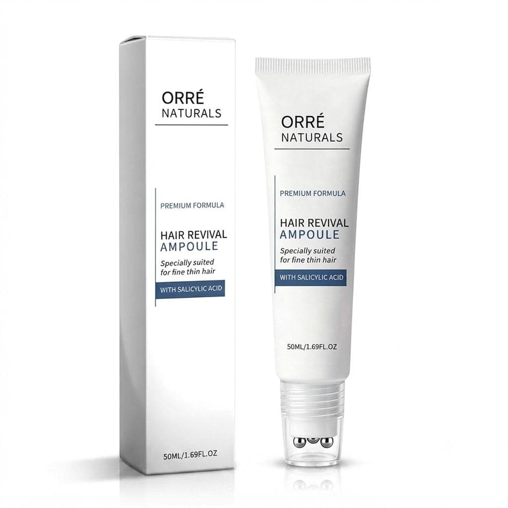 Ampola Revitalizante para Cabelos Orrenaturals, Orrenaturals para Crescimento de Cabelos Pretos |   Sérum Roll-On para C