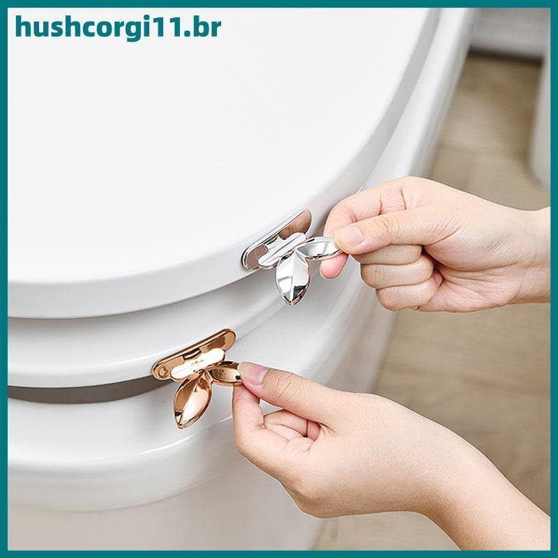HUSH 2 Pçs/Lote Multifuncional Portátil Levantador De Assento De Vaso Sanitário Banheiro Não-Sujo Mão Flip Artefato Port