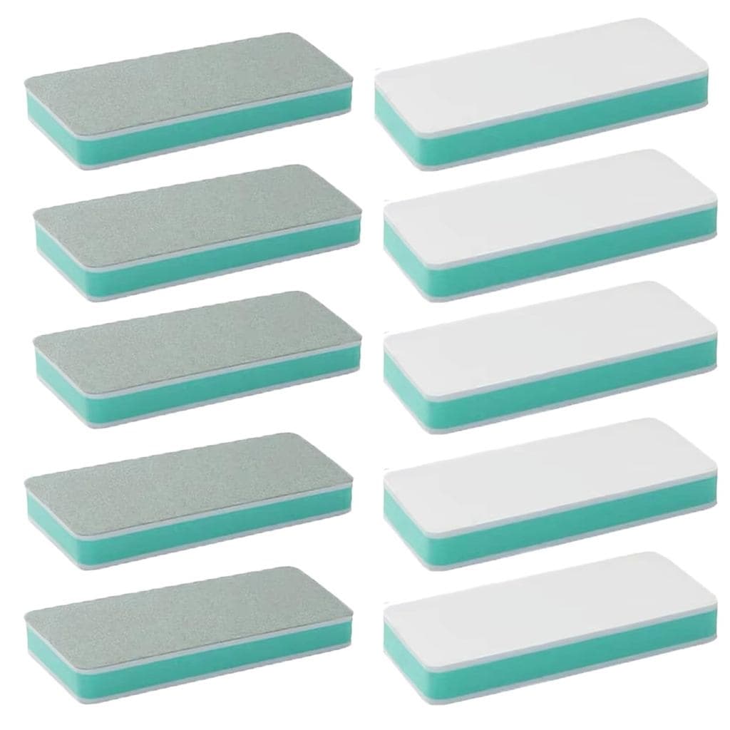 Pacote com 10 Blocos de Polimento para Joias, Blocos de Polimento para Prata, Bloco Brilhante para Anéis de Prata, Bastõ