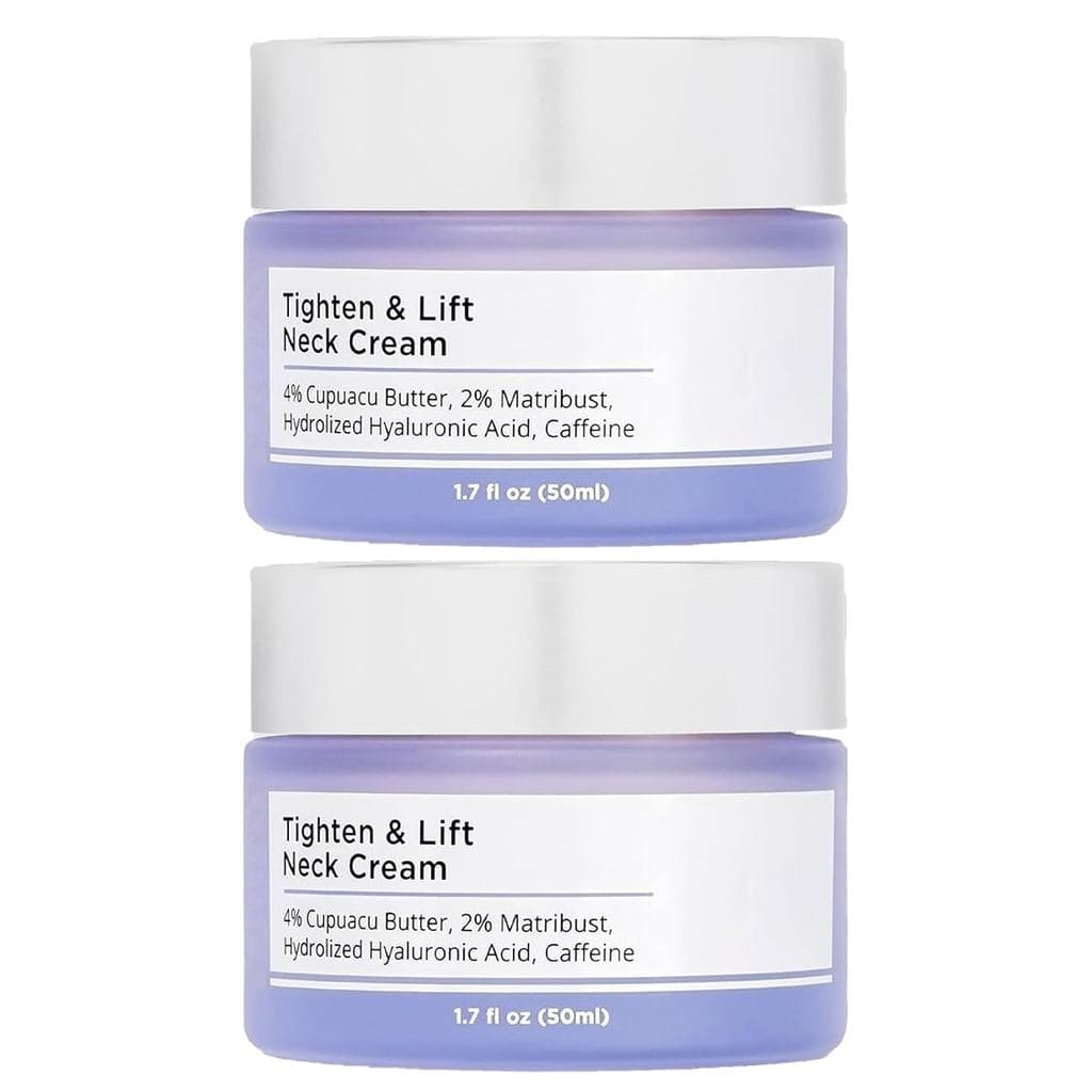 Creme Firmador e Lifting para Pescoço com 4% de Manteiga de Cupuaçu, 2% de Matribust, Ácido Hialurônico Hidrolisado, Caf