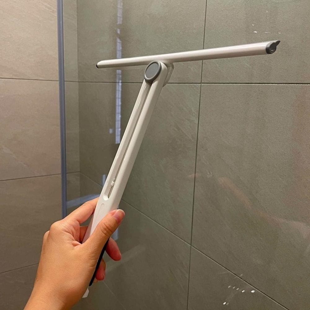 Rodo De Limpeza Dobrável 360° Multiuso Limpa Vidros Piso Azulejo Box Cozinha Banheiro