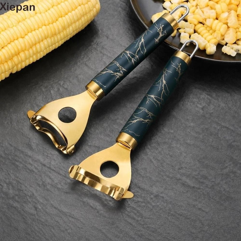 Ferramenta De Descascador De Milho XIEPANGO , Plaina Manual De Aço Inoxidável Com Cabo Antiderrapante , Debulhador De Es