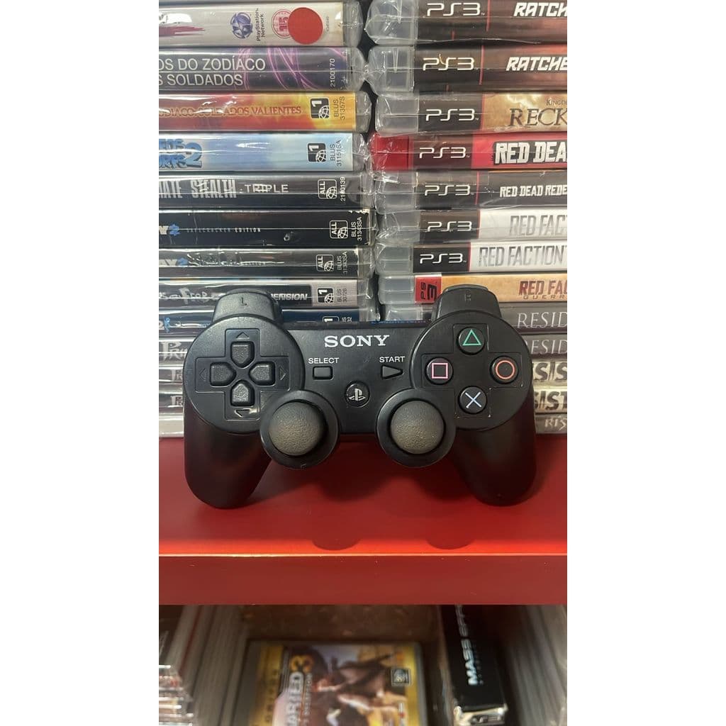 CONTROLE DUALSHOCK 3 PS3 ORIGINAL SEMINOVO