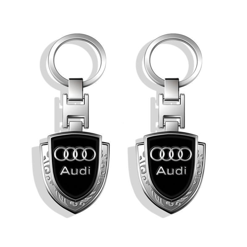 Chaveiro de Metal para Audi Sline TT A1 A2 A3 A4 A5 A6 A7 A8 8P B6 B7 Q3 Q5 Q7 1.8T Acessórios para Carro TGBI