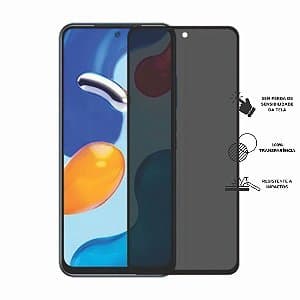 Kit 5 Película Privacidade Fosca REDMI 13C/ 12C/ C65 / NOTE 50 / C51 / C63 / C61 / C53 / 60X/60  Anti Spy