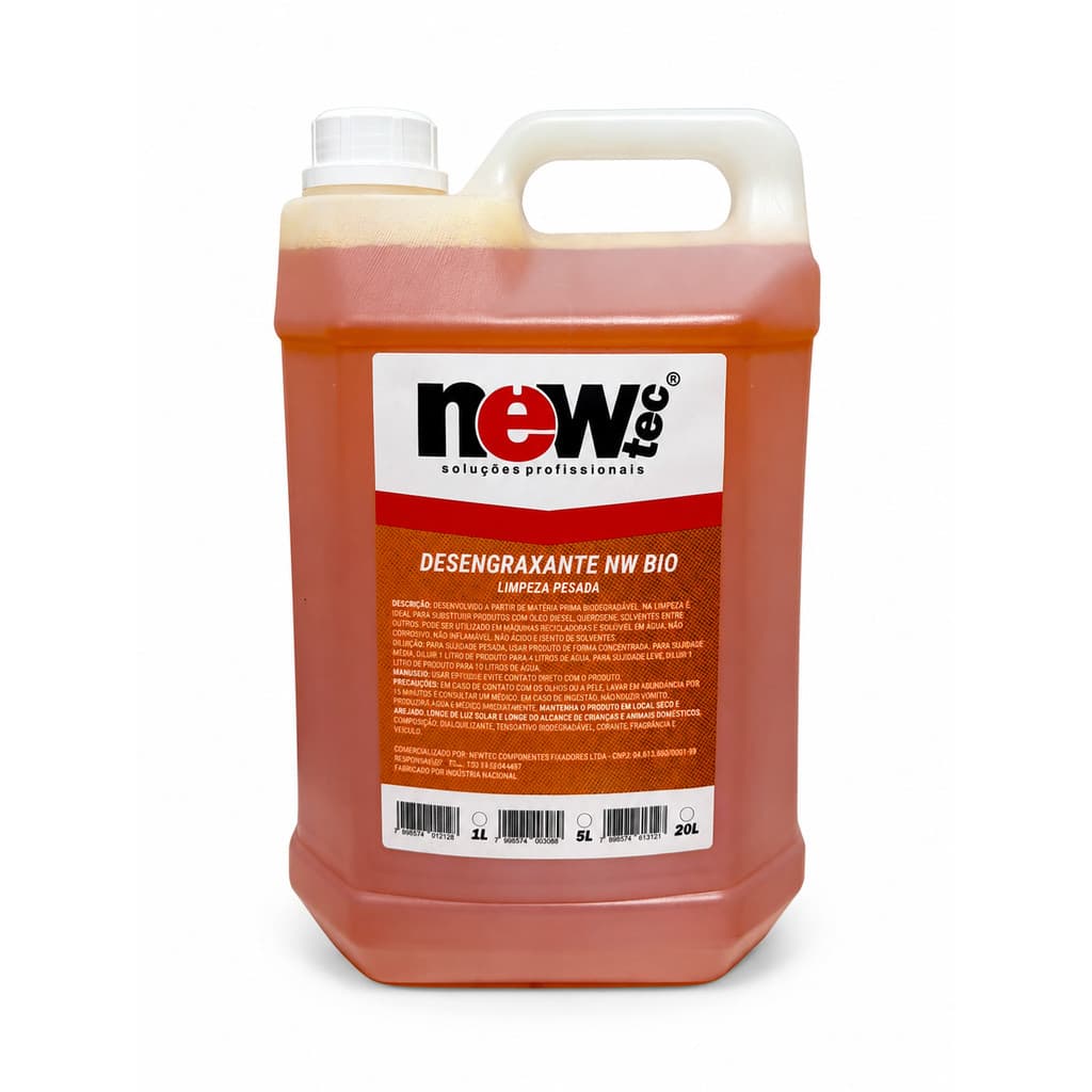 Desengraxante Removedor NW Bio 5L Óleo e Graxa Pesada