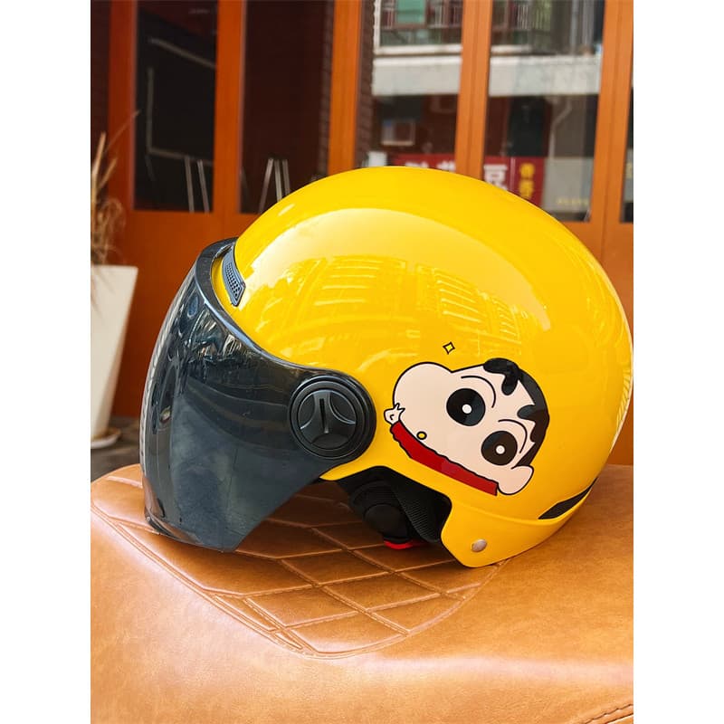 Xiaoxin padrão nacional 3C certificado capacete de veículo elétrico bonito dos desenhos animados casal capacete de bicic