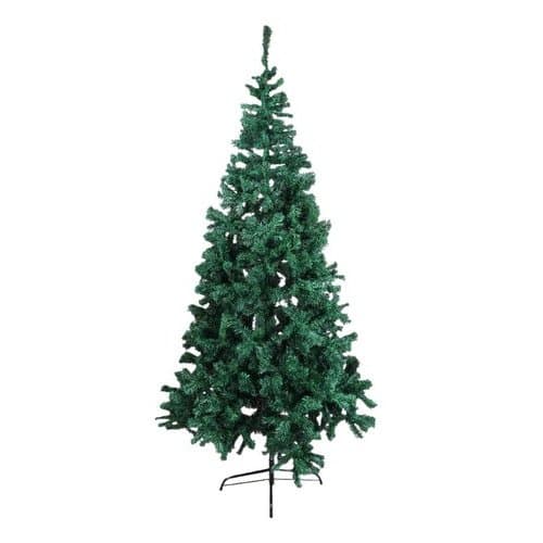 Árvore De Natal Gigante 2,40m Pinheiro Luxo 1.400 Galhos Artificial Promoção para Enfeitar Grande Decoração Bonita Sala