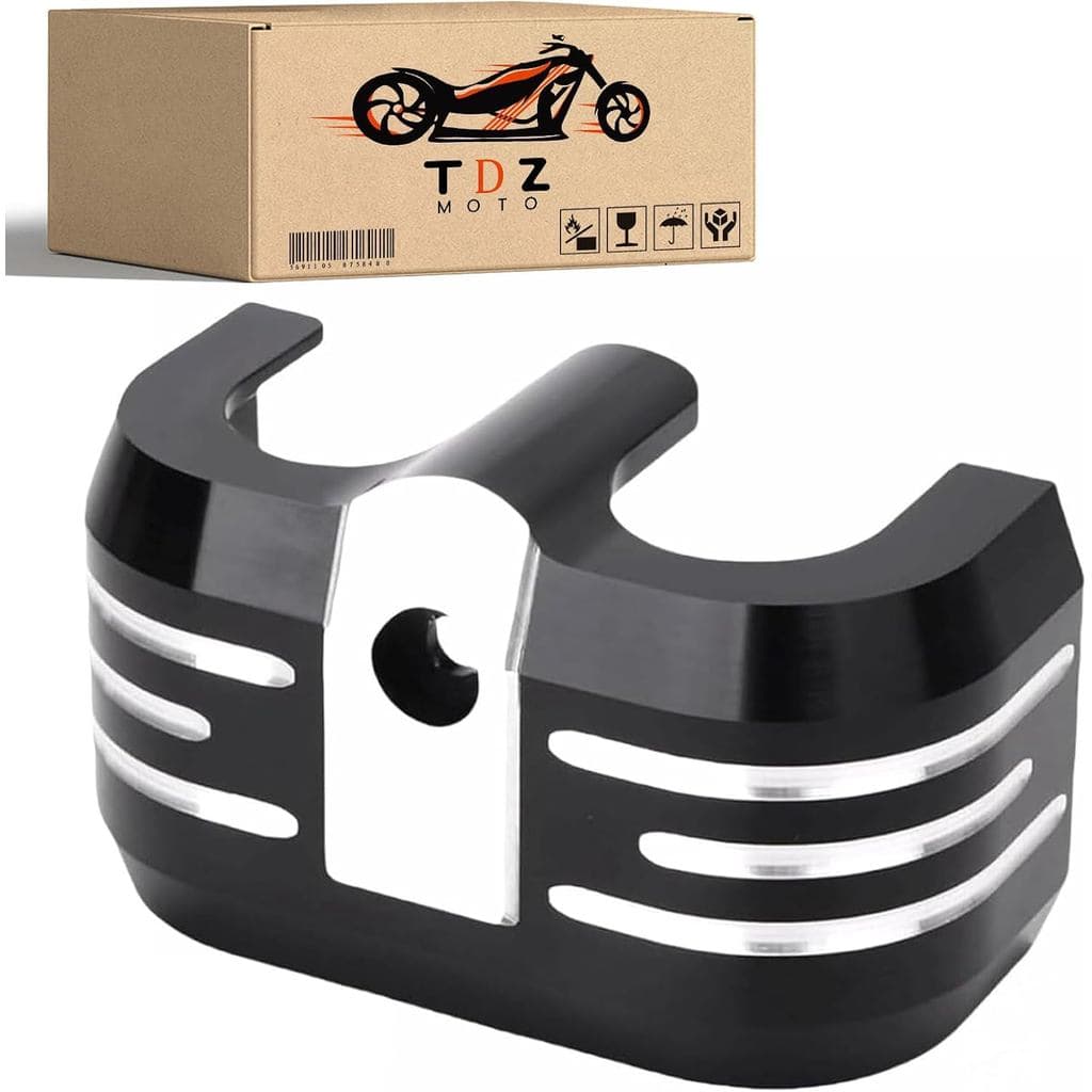 Capa Preta para Bobina de Ignição para Harley Softail, Touring, Breakout, Street Bob, Fat Boy, Road Glide, Road King, El