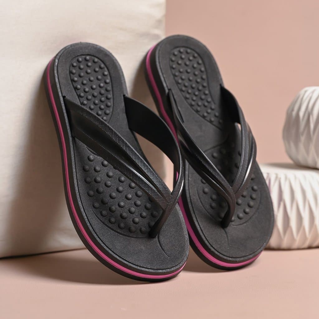 Chinelo feminino Ortopédico moderno casual Caminhada dia a dia leve confortável macio Resistente