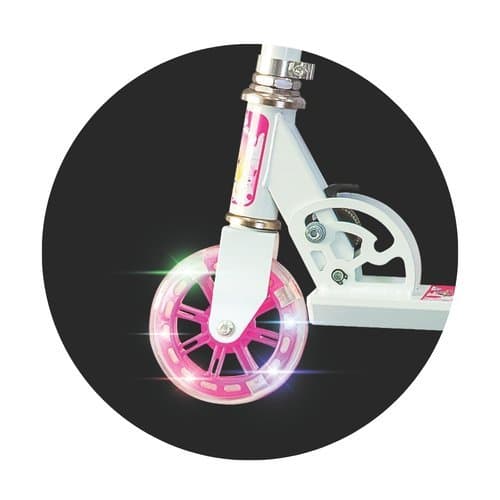 Mini Patinete Infantil Ajustavel Rodas Led Brilho Diversao Seguranca Meninas