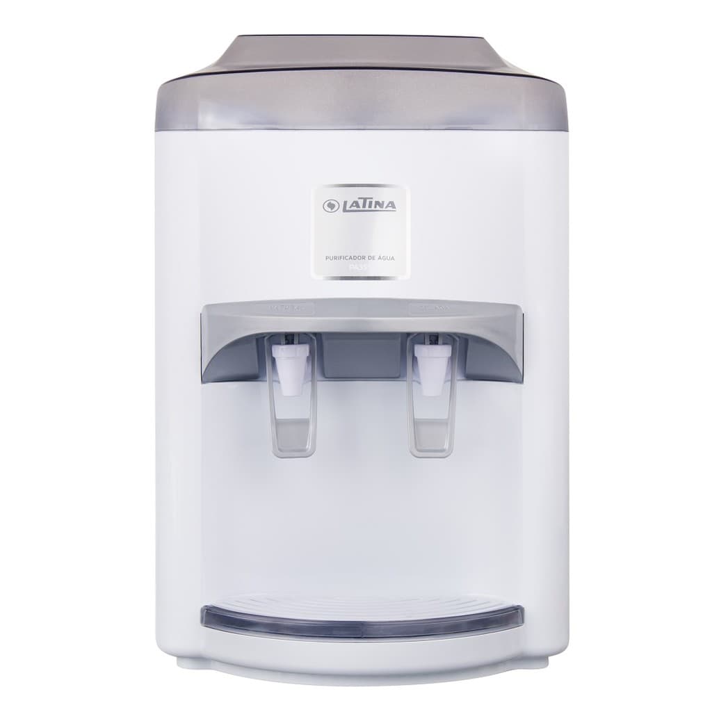Purificador de Água Latina PA355 Refrigerado com Compressor Branco e Fumê 127V