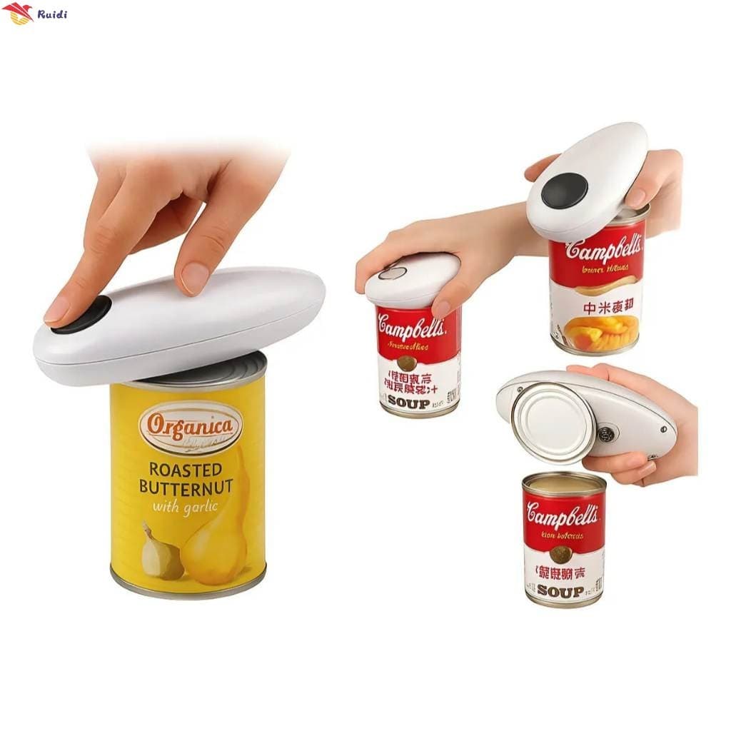 Abridor De Latas Elétrico-Conjunto Garrafas 8 Em 1 Para Cozinha