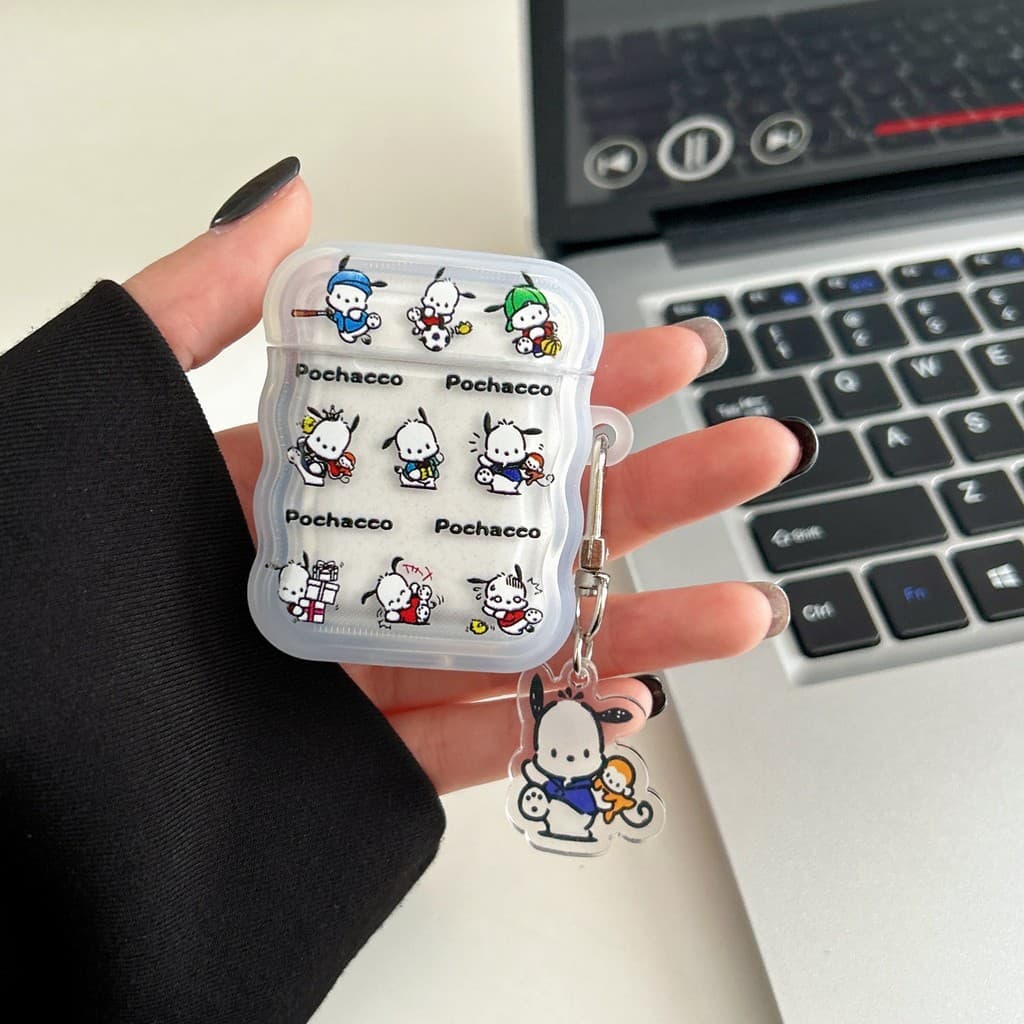Nine Dogs - Playful Blue Dog AirPods Pro 2 Protective Case for  Bluetooth Earphones, 2nd Generation Transparent, 3rd Gen