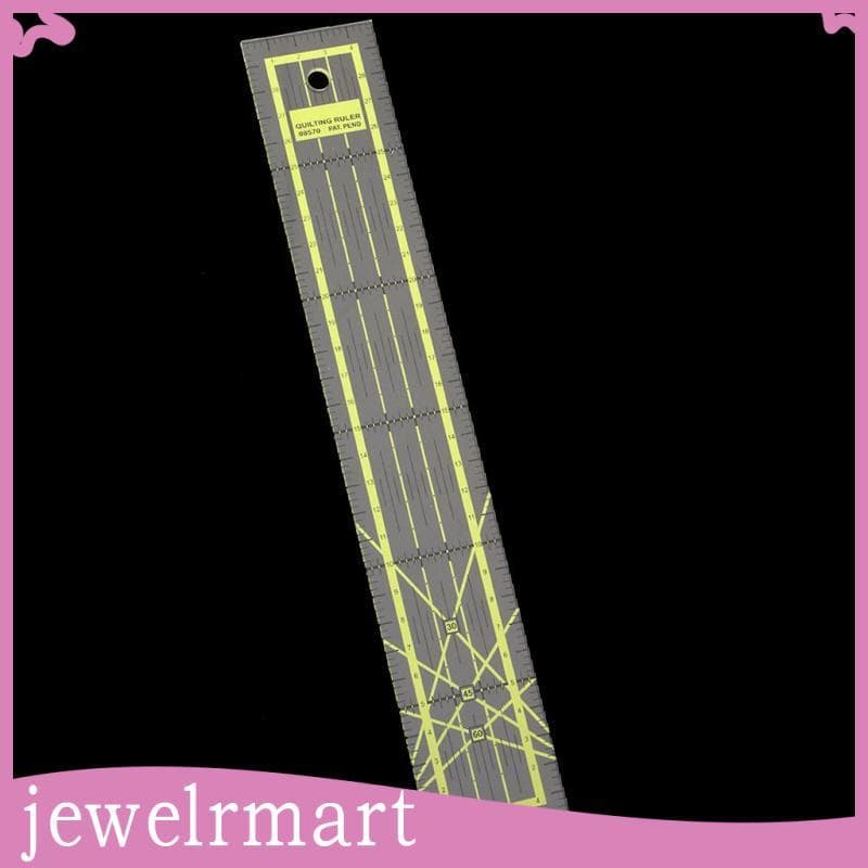 [Jewelrmart] 1 Peça 30x5cm Plástico Retângulo Acolchoado Patchwork Modelo Régua Para Costura Artesanal