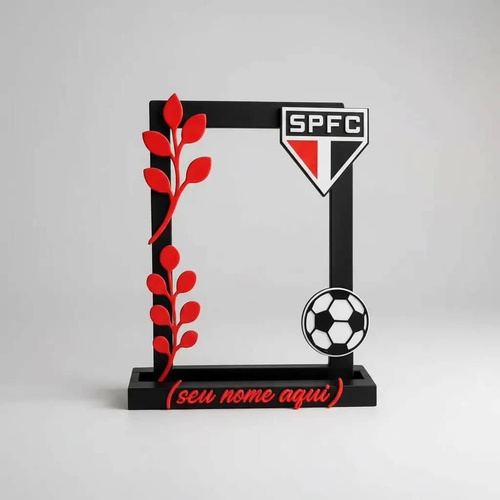 Porta Retrato Personalizado Futebol São Paulo SPFC