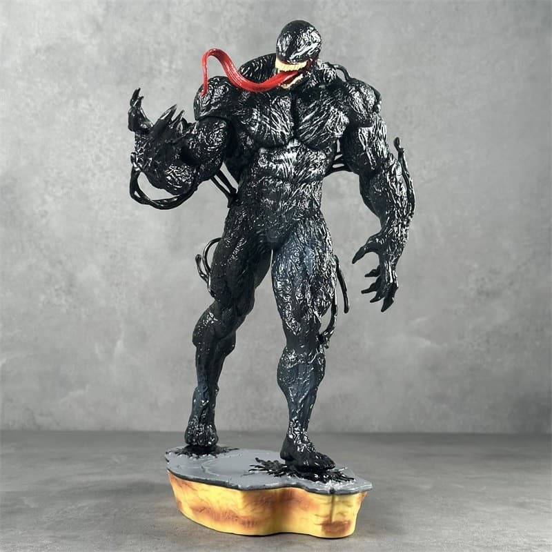Figura Avengers GK Venom Altura cerca de 30 CM Estátua Modelo Anime Decoração de mesa