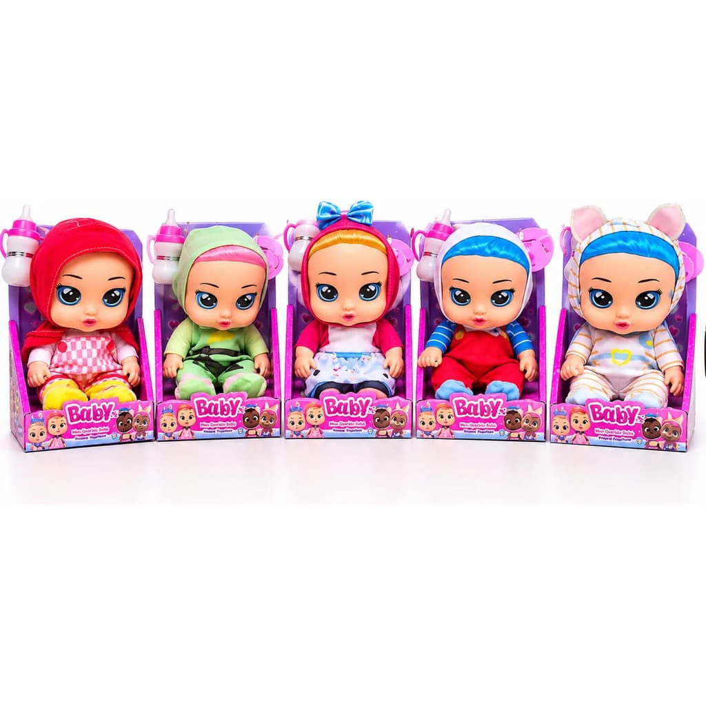 Kit Boneca 5 Baby Colecionável Com Acessórios Vários Modelos