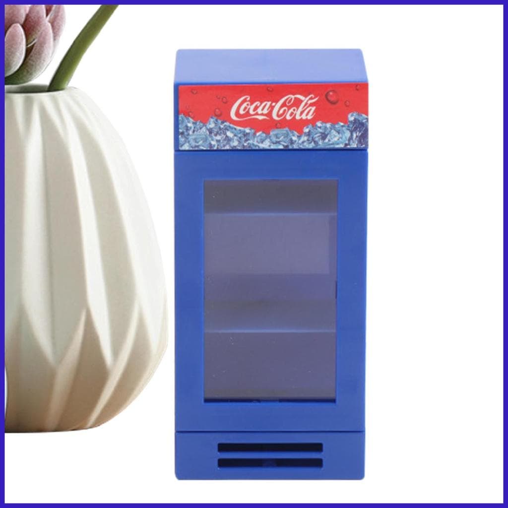 Geladeira De Brinquedo Para Crianças , Máquina De Venda Automática De Cola , Ornamento De Mesa Em Miniatura , Bebidas En