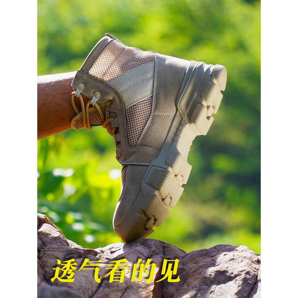 Martin botas masculinas verão botas de alta qualidade respirável coreano sapatos casuais masculinos botas gerais na moda