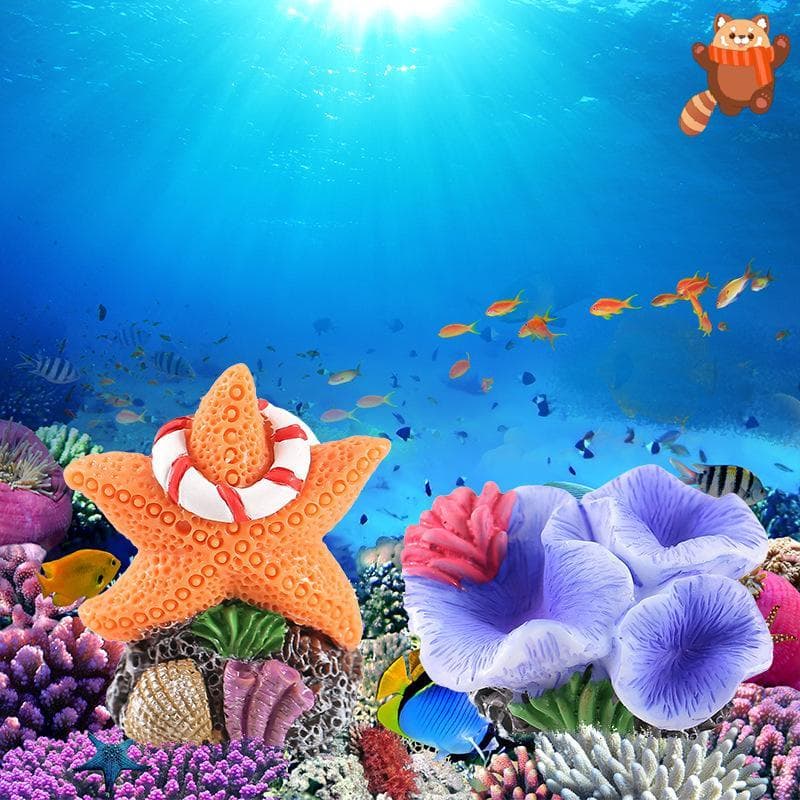 [AP] Mini Resina Coral Algas Aquário Decoração Artesanato Ornamento Para Jardim De Fadas TH