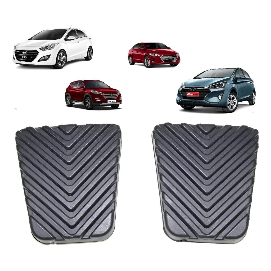 Kit De Capas Dos Pedais - Hyundai Hb20 I30 Elantra Tucson Hr
