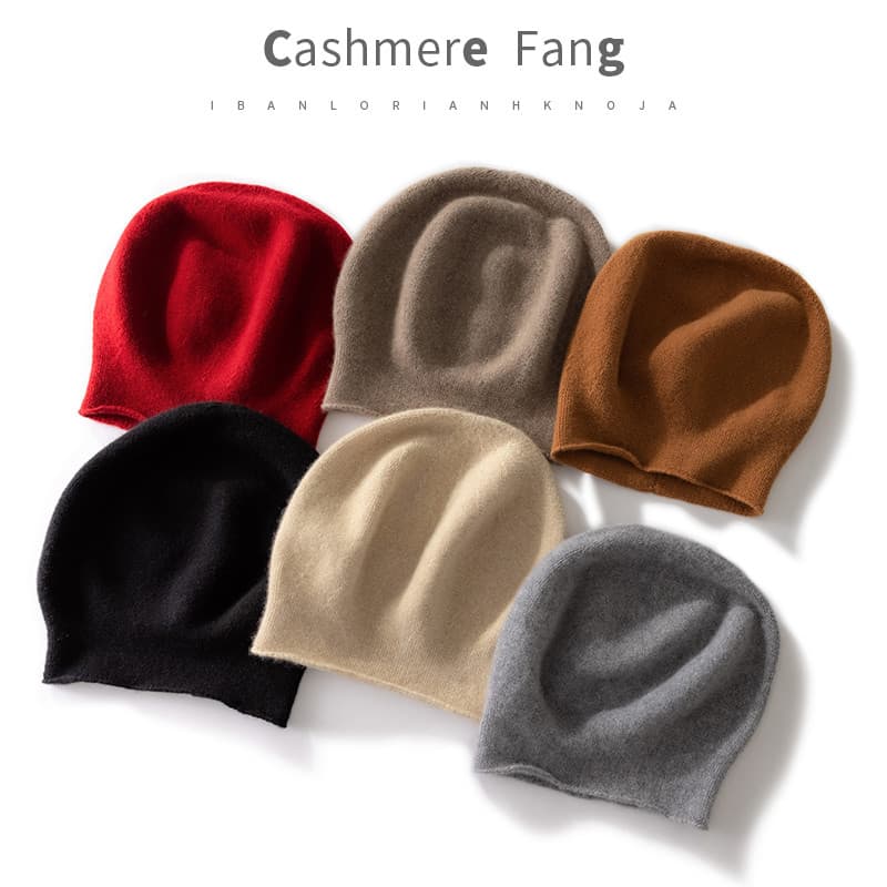 Fangcijia outono inverno quente juventude pintor chapéu japonês Casual cúpula compras chapéu de caxemira chapéu de malha