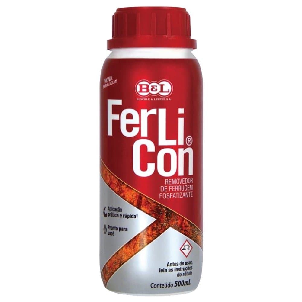 Removedor de Ferrugem FerLiCon 500 ml Buschle & Lepper - Pronto para Uso