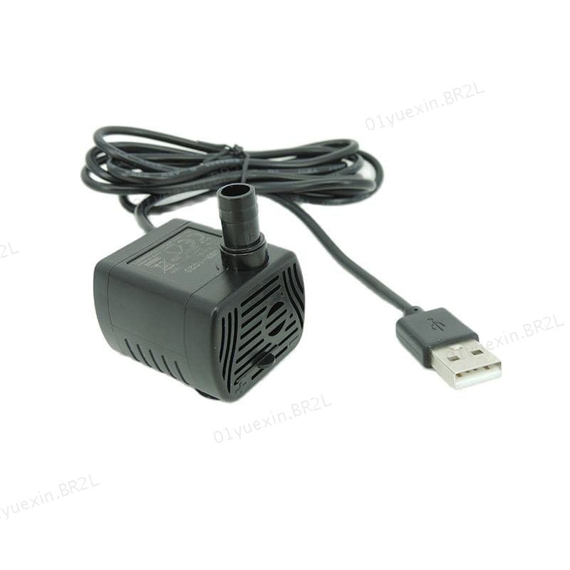 Filtro De Aquário DIY Ajustável 5V USB Bomba De Água mini Baixo Ruído Sem Escova Motor Acessórios Submersível BR2L
