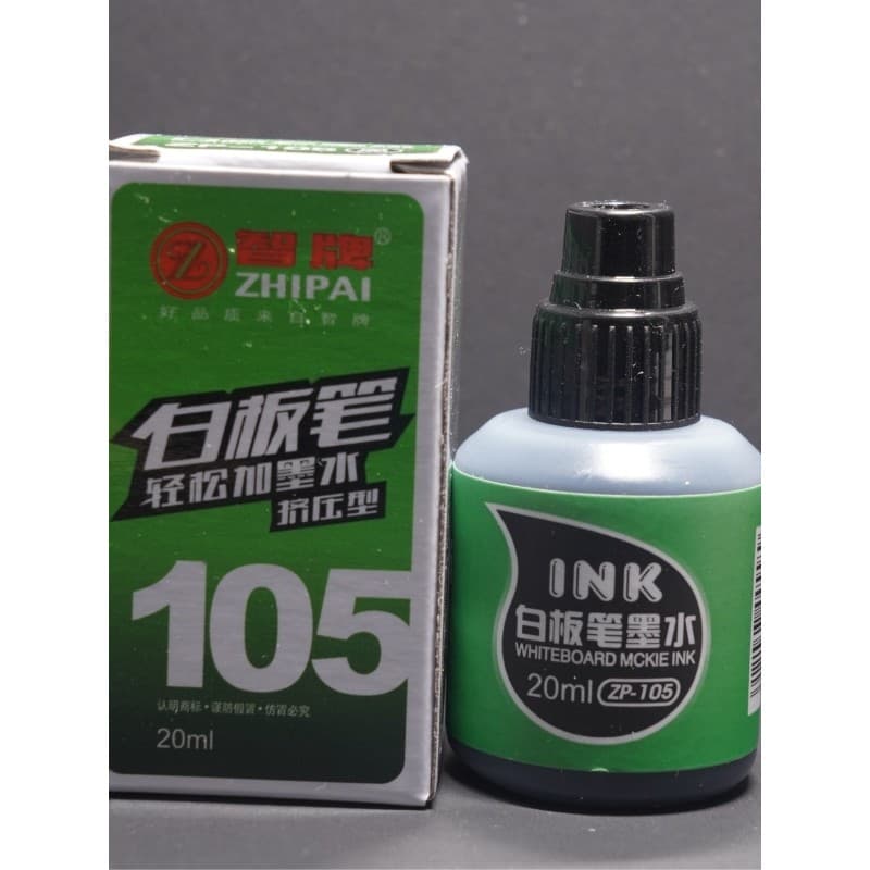 Zhi marca apagável quadro branco caneta recarga de tinta líquido fácil de apagar secagem rápida grande quadro branco à b