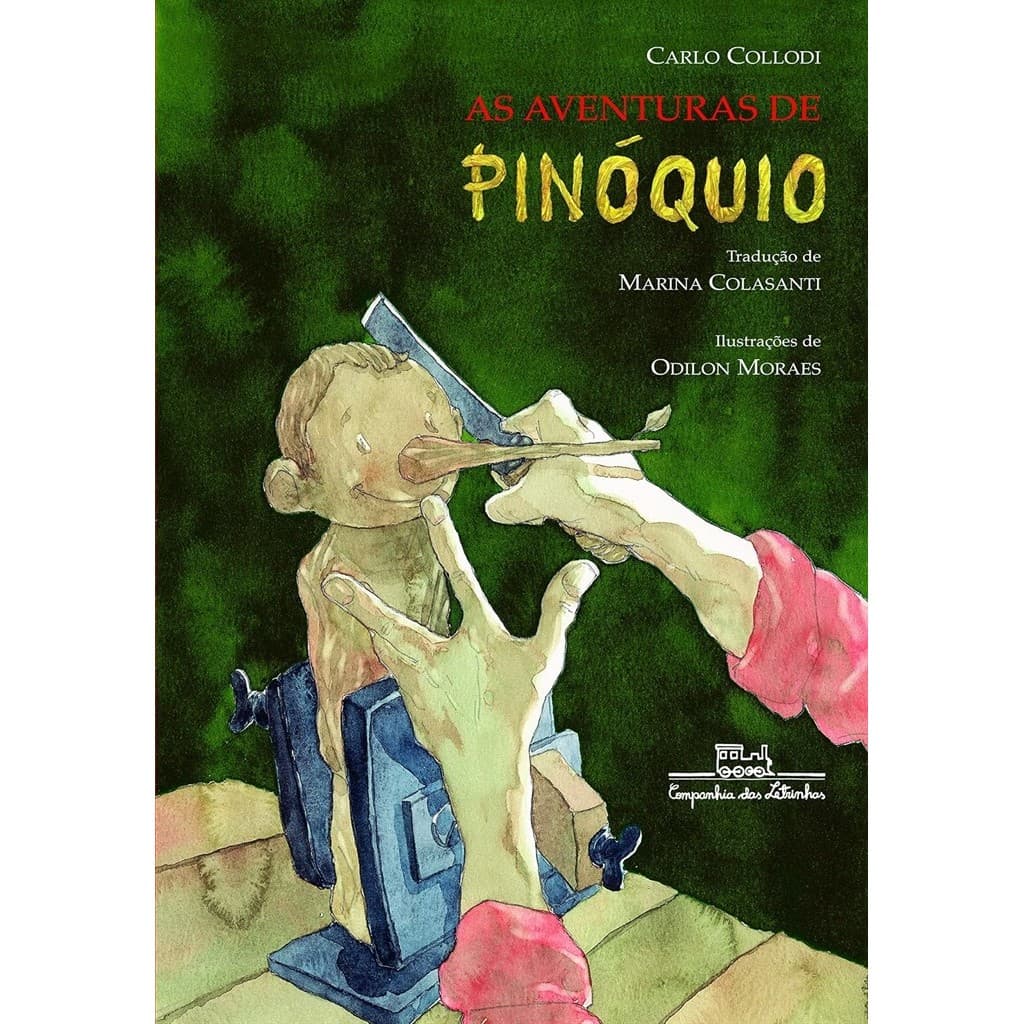 As aventuras de Pinóquio autor Collodi, Carlo