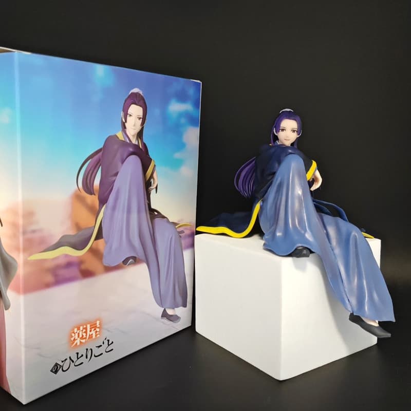 15.5cm Dos Desenhos Animados Anime O Apóticário Diários Posição Sentada Jinshi PVC Figuras De Ação Modelo Desktop Coleçã