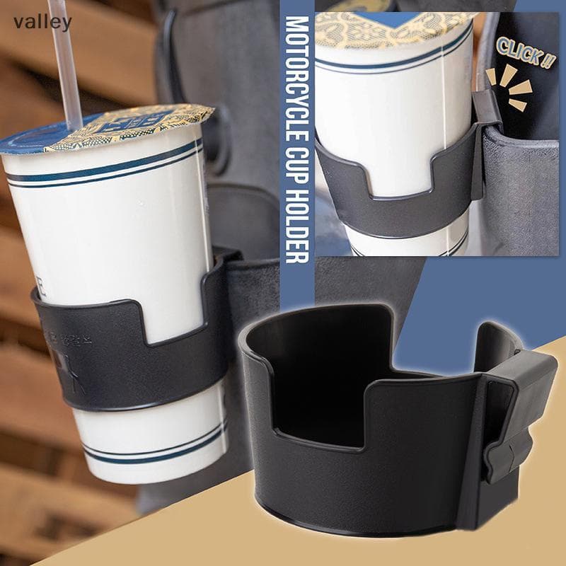 [VLY] Porta-Copos Portátil Para Carro , De Veículo Motocicleta Bebidas , Gancho , Recipiente De Organizador [BR]