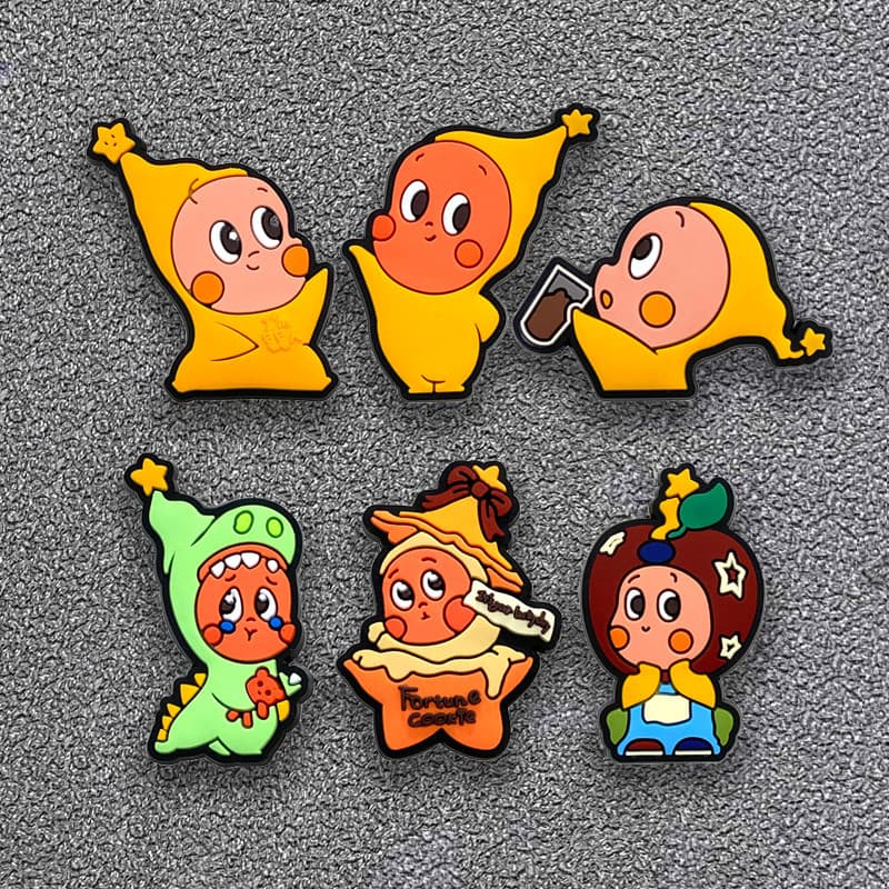 Raquete de tênis amortecedor estrela pessoas amortecedor de tênis botão dos desenhos animados à prova de choque pelota S