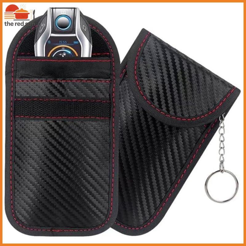 TSBR Caixa De Blindagem De Sinal Chave Do Carro Faraday Gaiola Controle Remoto Paage Keyless Rfid Acessórios .