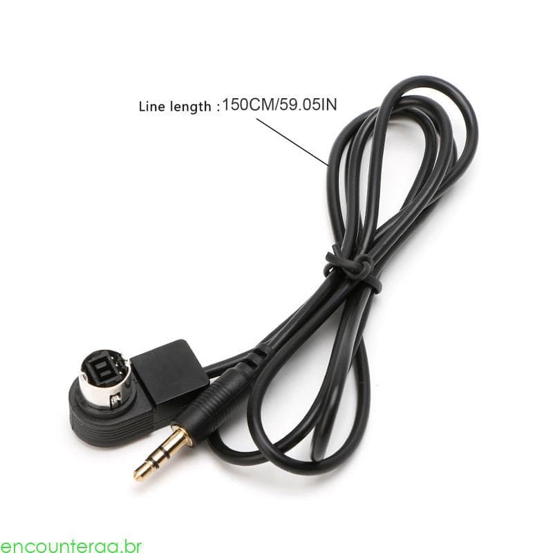 Encountera 3 5mm Cabo De Entrada Auxiliar Para Carro Mini Plug Jack Telefone AI-NET MP3 Ornamentado