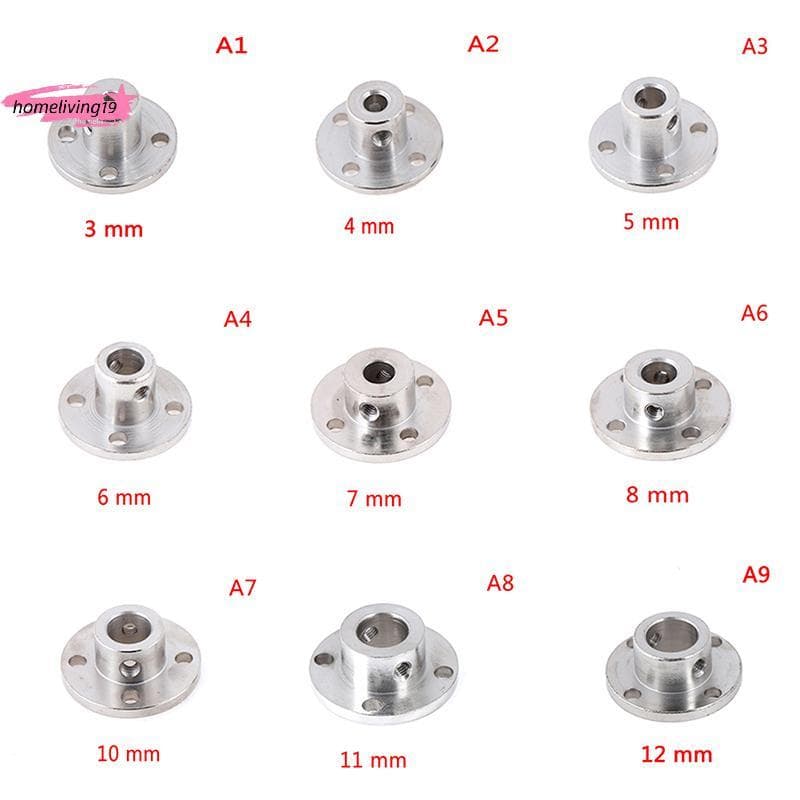 Acoplador De Eixo Guia Do motor De Acoplamento De flange Rígido HOM 3/4/5/6/7/8/10/11/12mm Quente
