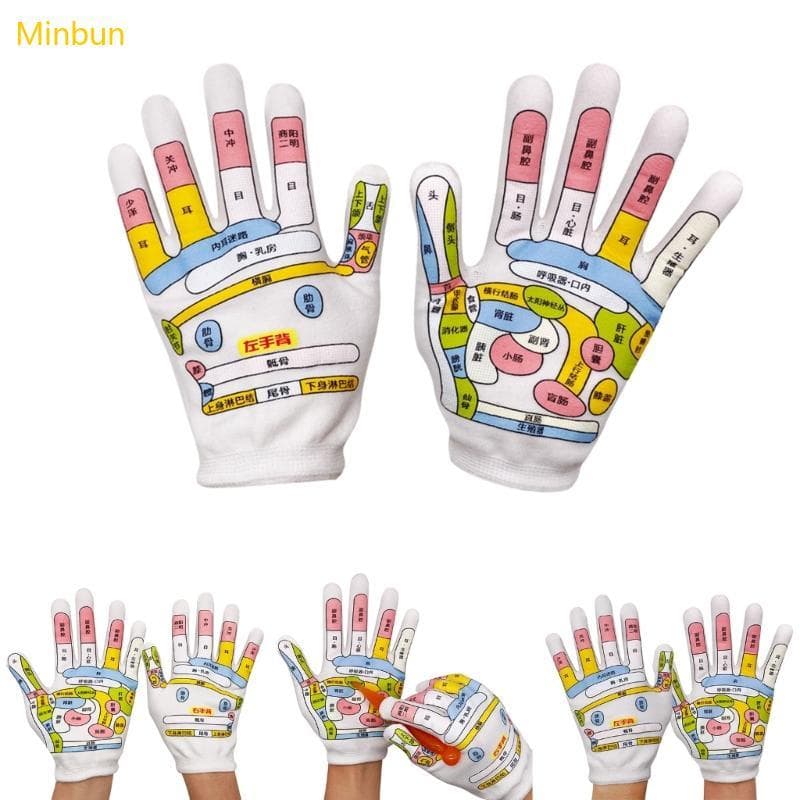 Minbun 1 Par Reflexologia Acupressão Manual, Ferramentas Doméstica