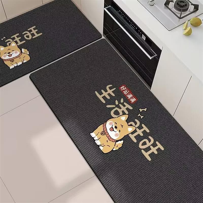 Kelly boas coisas preferidos tapetes de cozinha novo estilo Diatom lama tapete cozinha absorção de água absorção de óleo
