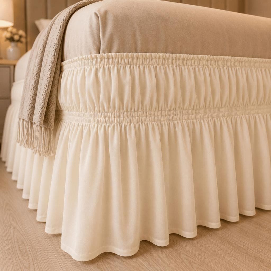 Saia Box Para Cama Box ( Casal Padrão) COM 1 ELÁSTICO - Promoção