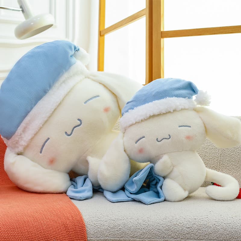 [Boneca de cachorro com orelha grande] Pijama Canela Cachorro Sanrio Boneca de pelúcia Canela Cachorro Boneca de pelúcia