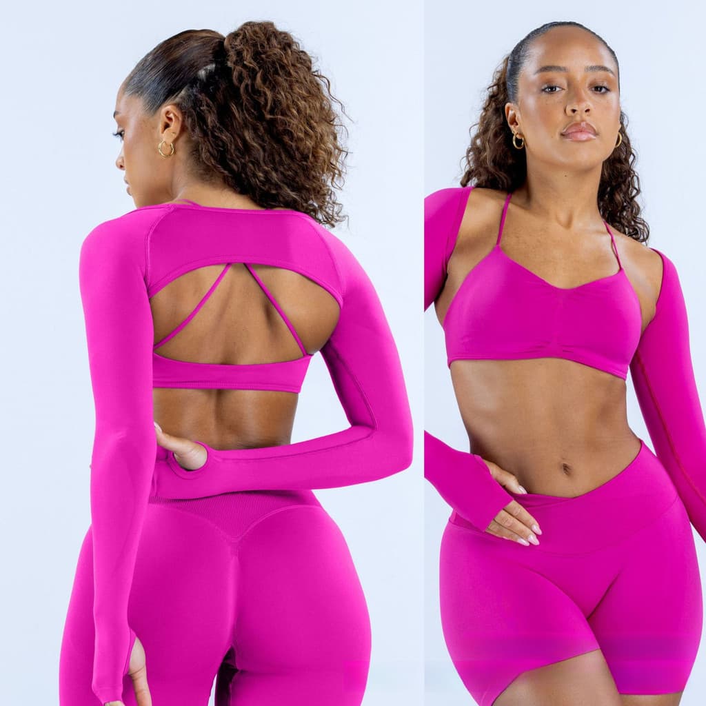 DF novo estilo sem costura cruz cintura Shorts sutiã elástico alto xale terno esportivo Yoga Fitness roupas femininas
