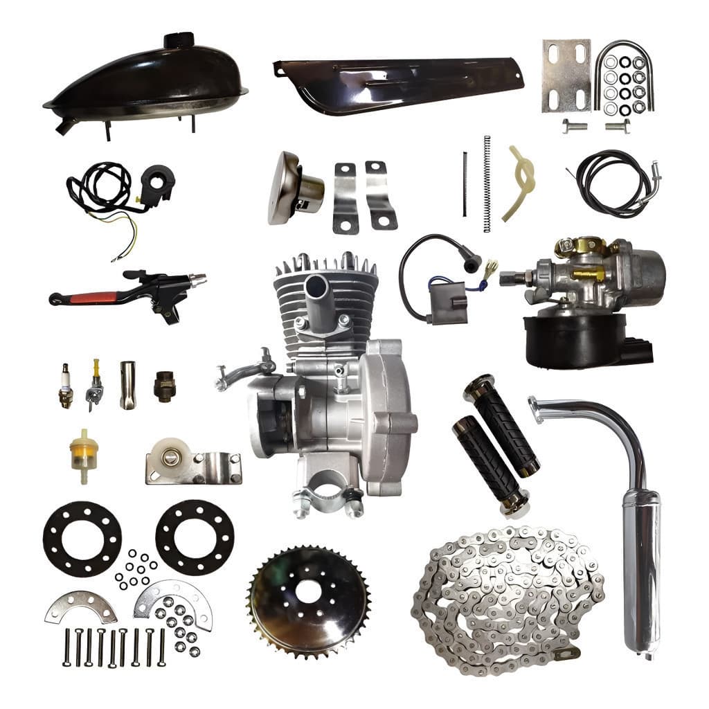 Kit Completo Motor De Bicicleta 100CC Lançamento Potente!