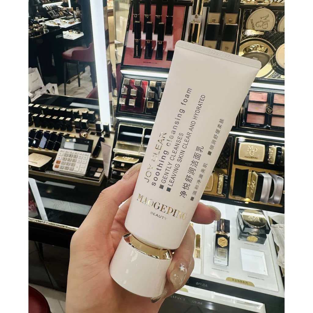Mao Geping Limpeza Calmante Hidratante Limpador Aminoácido Suave Calmante Limpador Facial Limpeza Profunda Hidratante Su